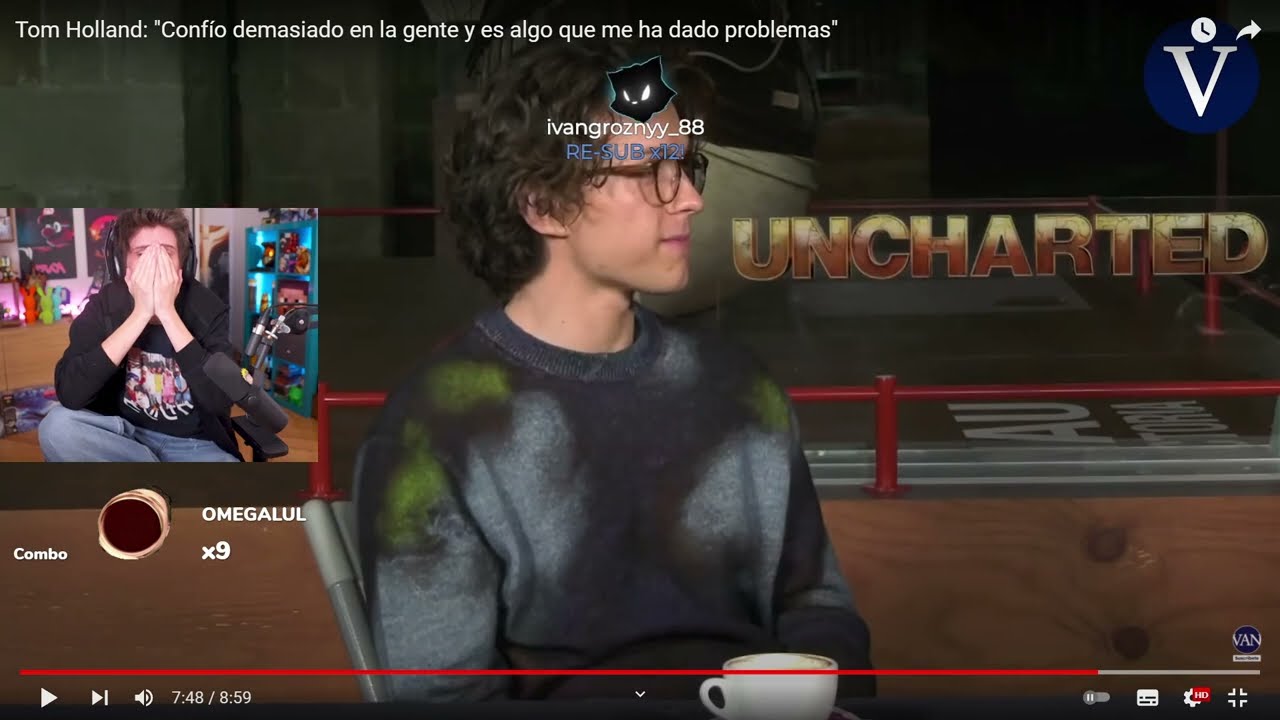 Tom Holland Spoilea el Video de Rubius...😱🤭