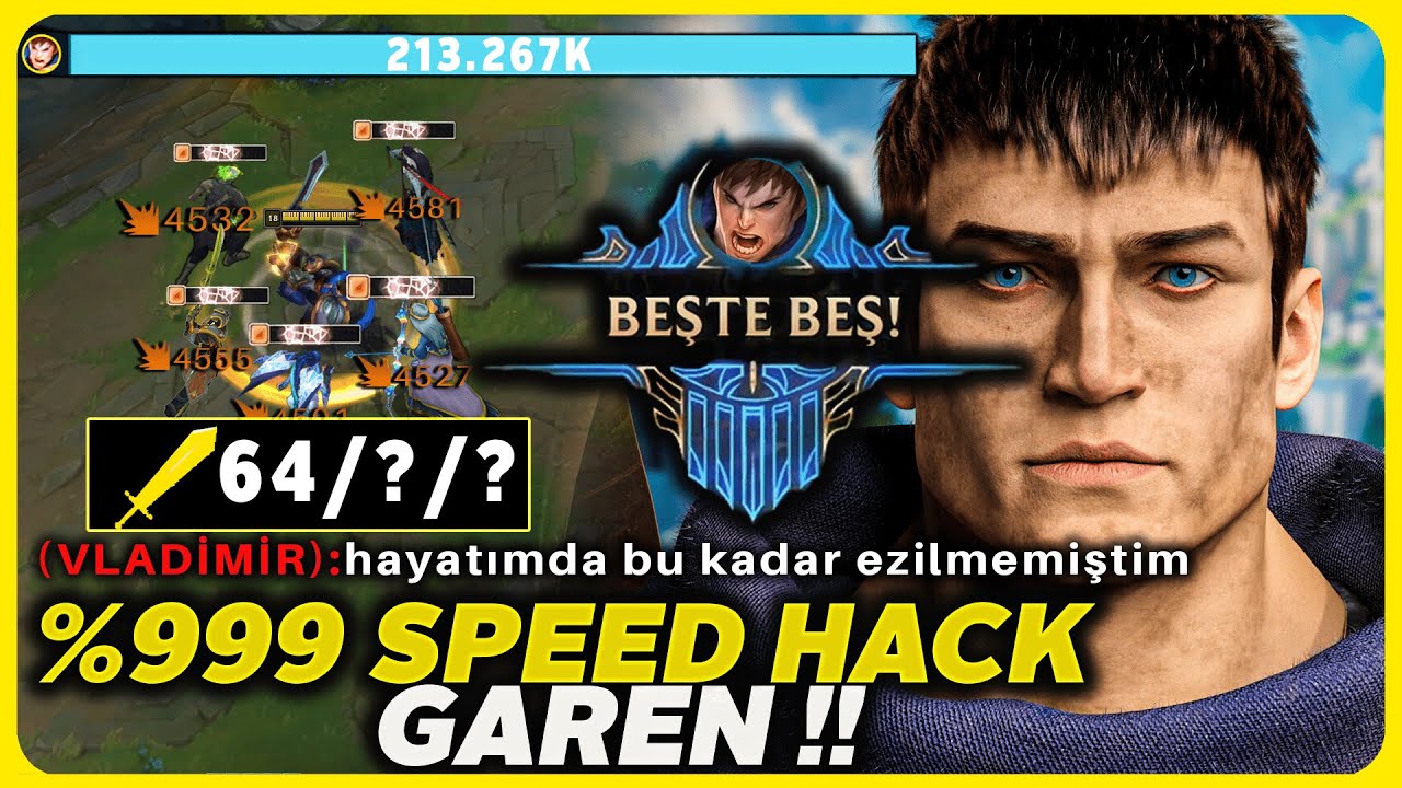 DÜNYANIN YOK OLMASINA 21 DAKİKA KALSA BİLE İZLENECEK VİDEO !! GAREN URF 213267K HASAR | Ogün Demirci