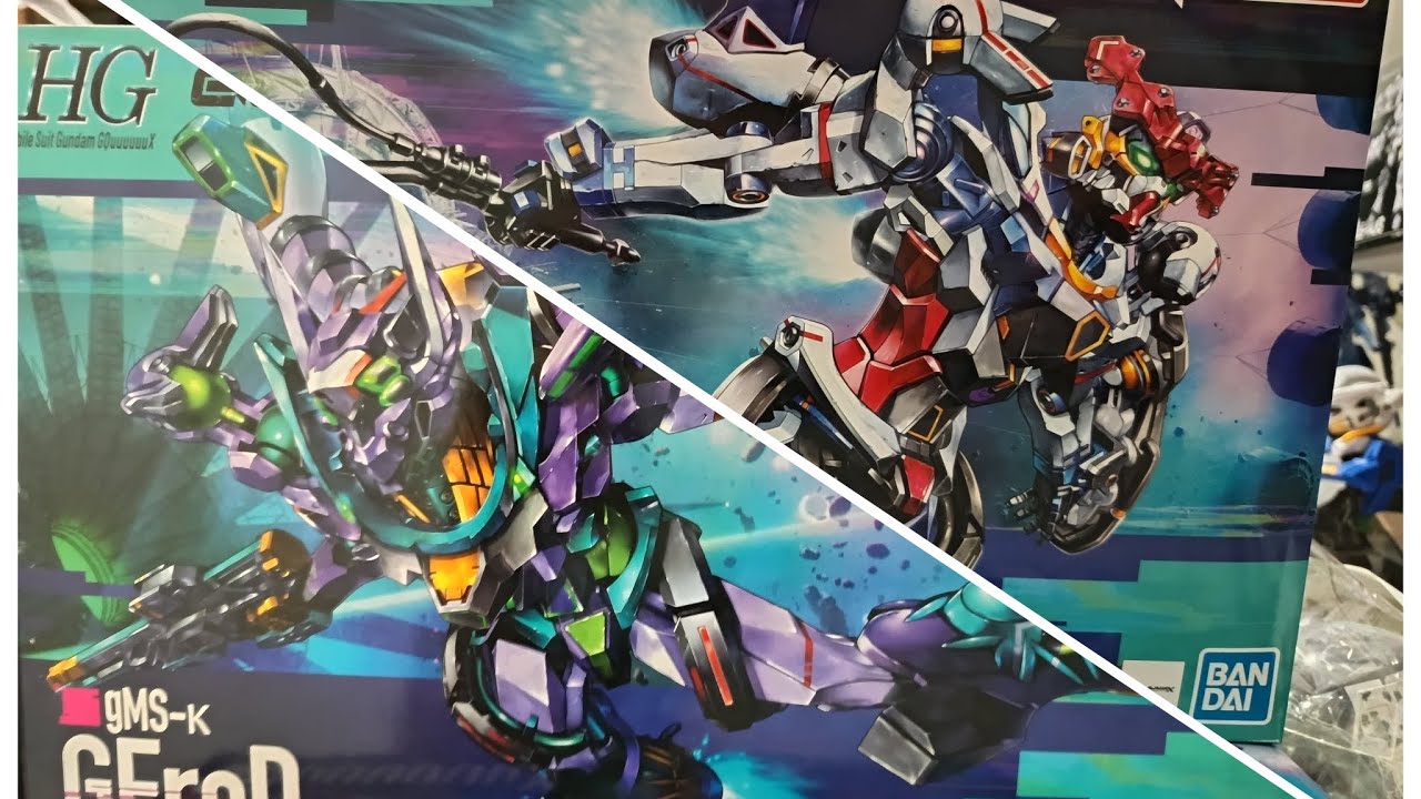Unboxing GQuuuuuux and GFreD #gundam #gunpla #gquuuuuux #gfred #eva #mobilesuitgundam #0079 