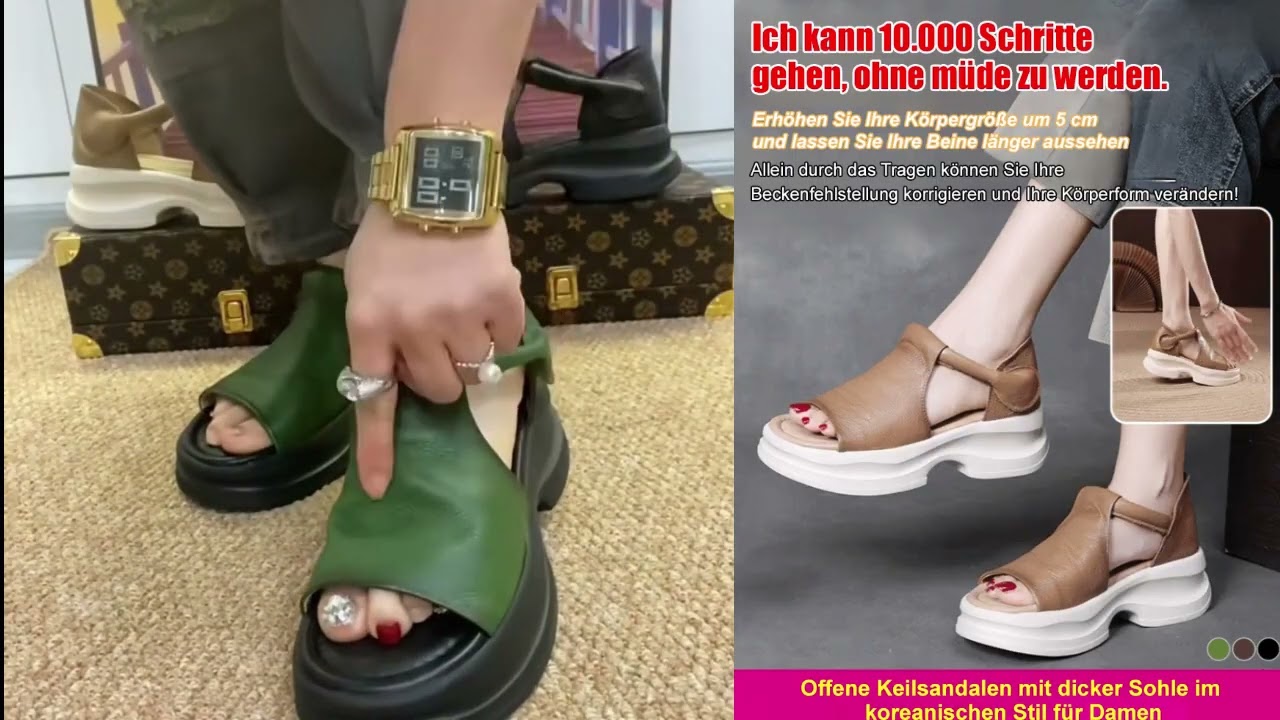 Premium Leder Damenschuhe