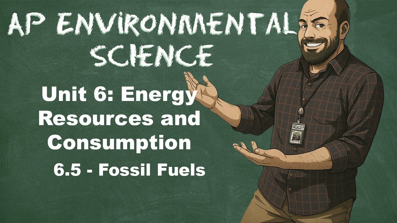 AP Environmental Science Unit 6 &ndash; Тема 6.5 Ископаемое топливо