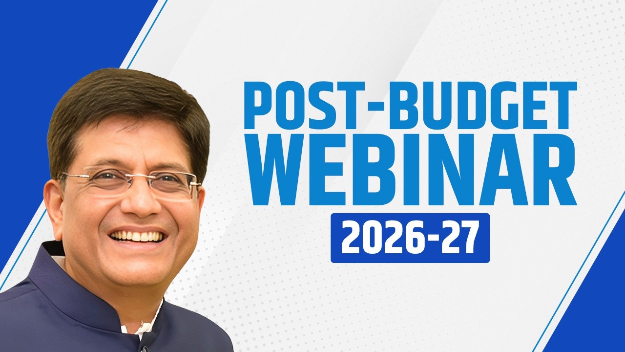 Post Budget webinar on 