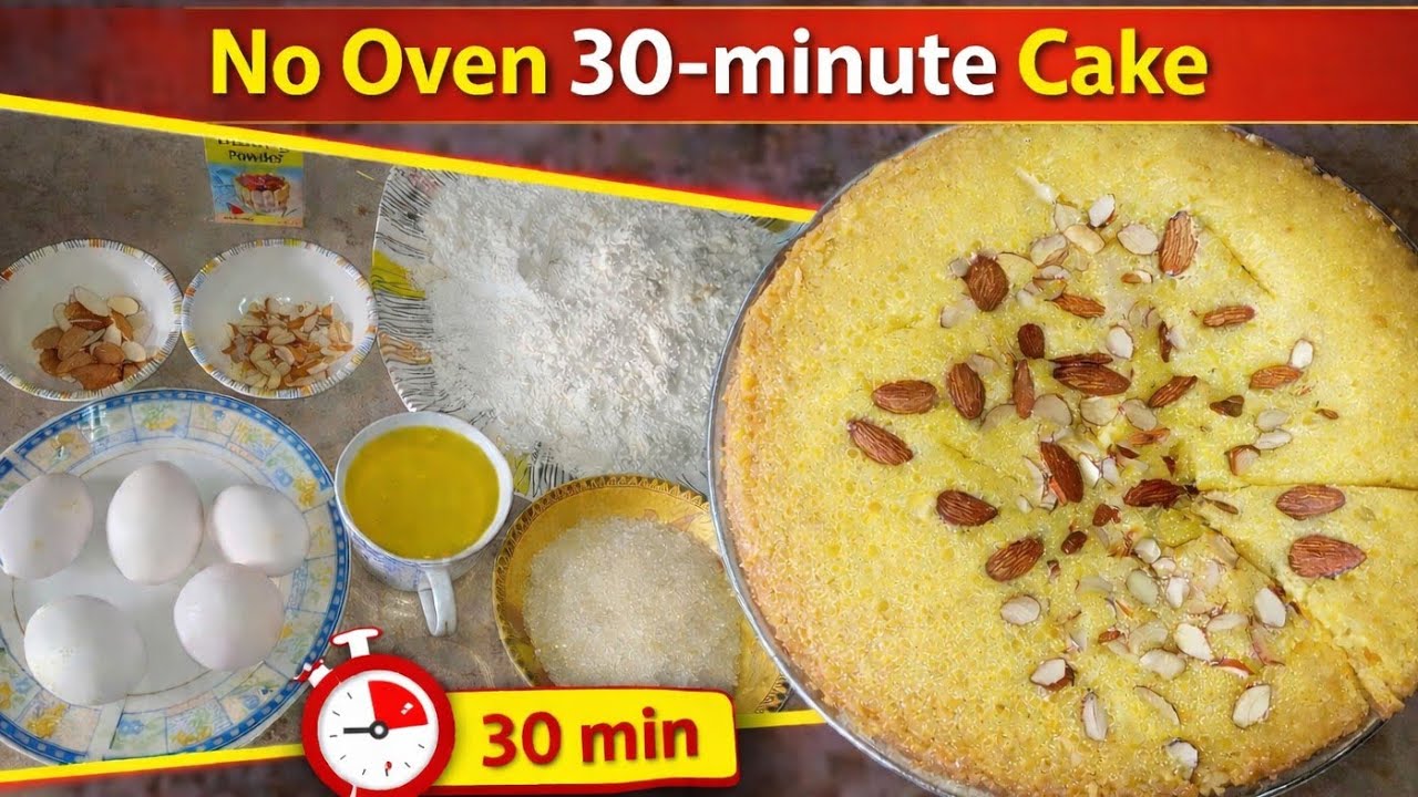 No oven cake 🎂||ready within 30👍🏻 mins#cookingchannel #mycooking #recipe #