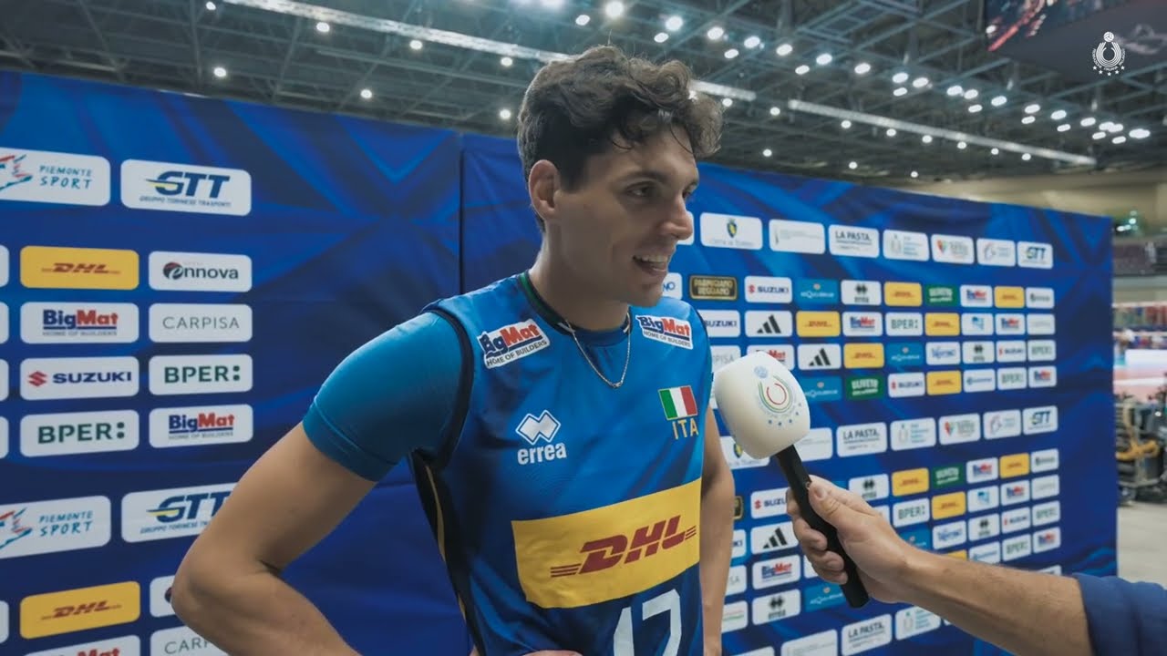 Fipav Cup Men Elite: Mattia Bottolo dopo Italia-Germania 3-0