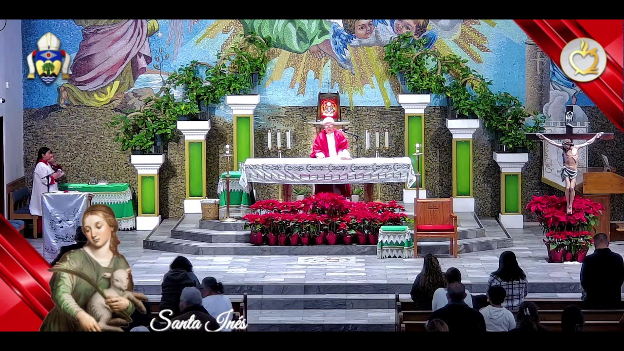 Santa Misa -Miércoles Memoria de Santa Inés, virgen y mártir 01/21/2026