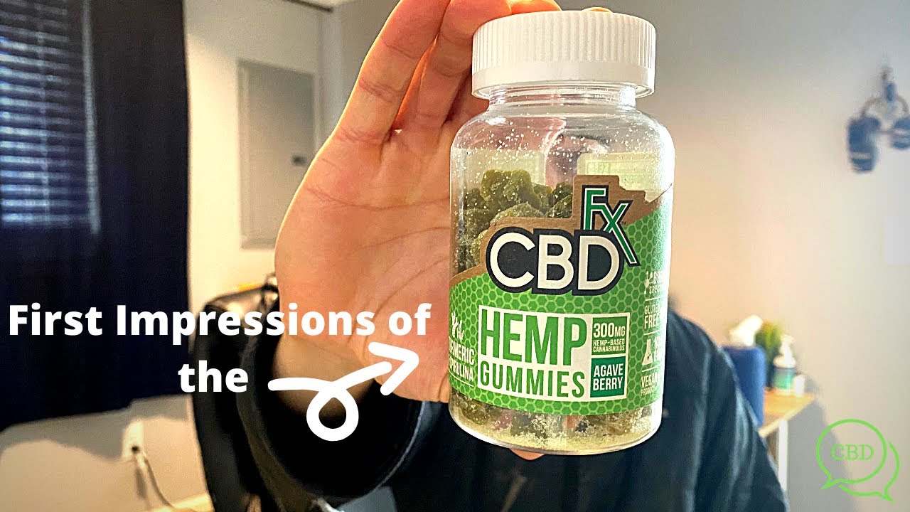 First Impressions 300mg CBD Gummy Bear (Agave Berry)  - 10% Discount Code Below