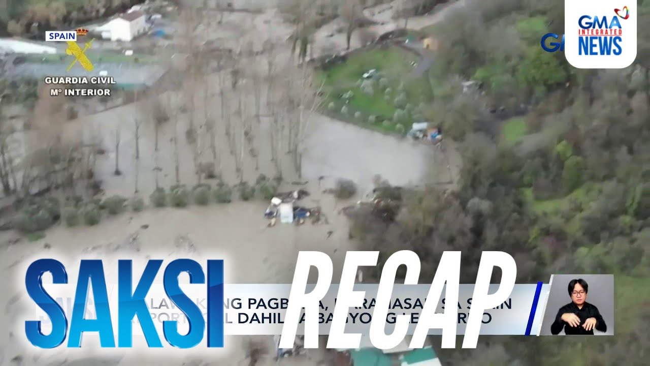 Saksi: (Part 3) Malawakang pagbaha sa Spain at Portugal; Portal na 24/7 ang livestream... | Saksi