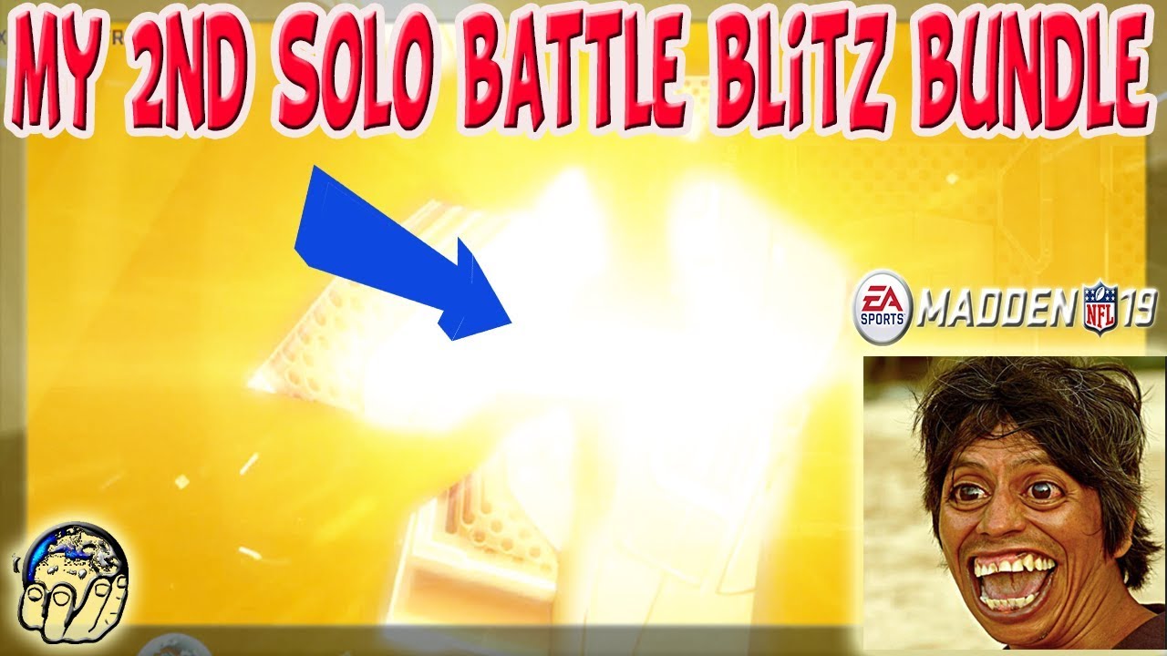 My 2nd SOLO Blitz Battles ULTIMATE Tier Reward Pack Opening! Madden 19 Pack Opening! MUT 19!