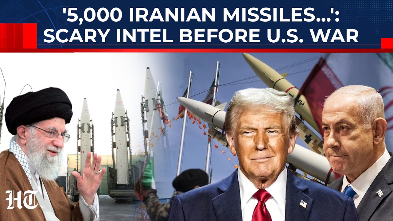 '5,000 Missiles By...': Days Before USA War, Intel On Iran's Weapons Program Terrifies Israel?