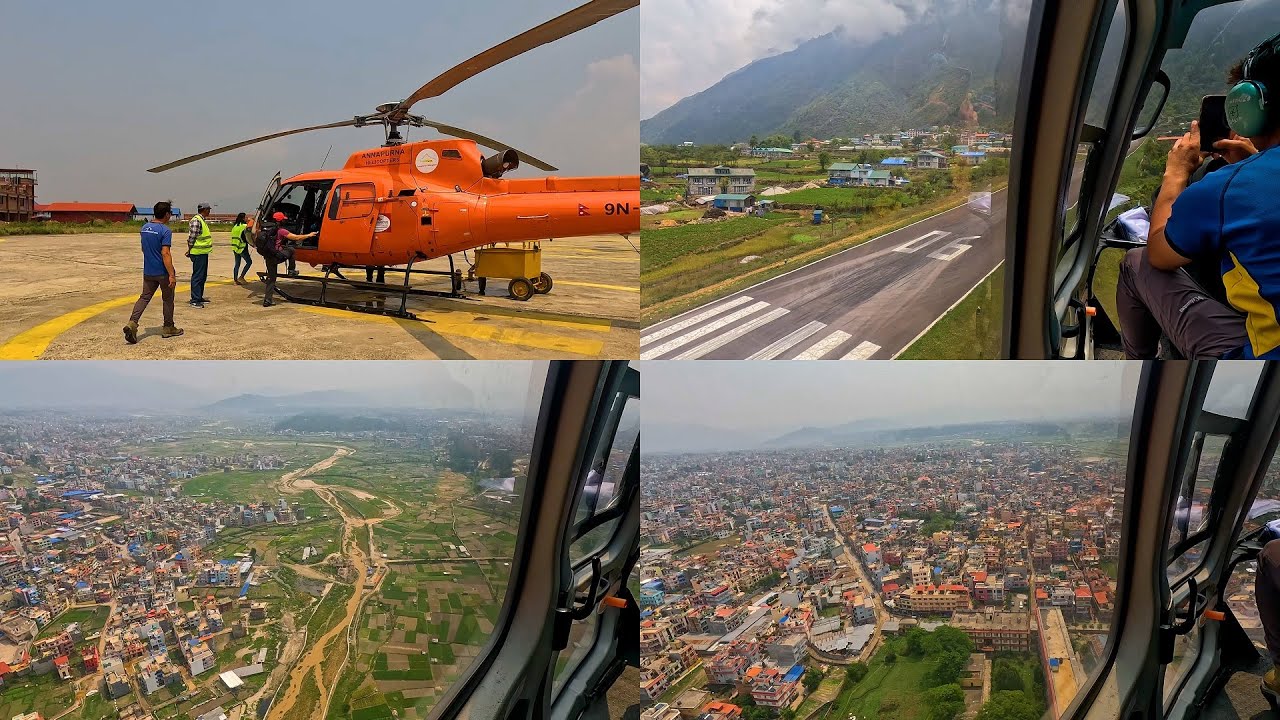 Helicopter Ride in Nepal - Kathmandu to Lukla 2023
