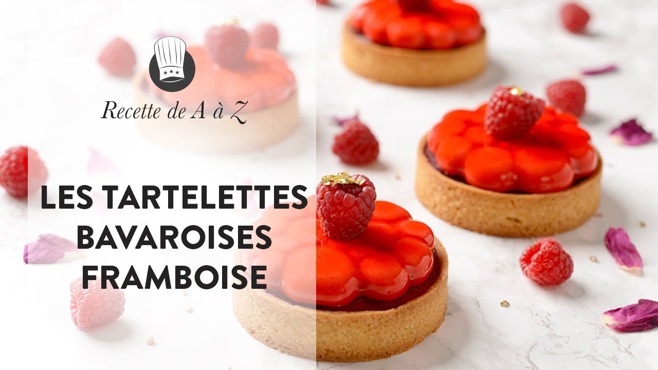 Les Tartelettes Bavaroises à la Framboise : la recette de Chef Philippe !