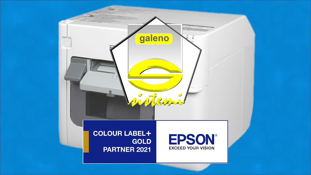 Installazione e messa in opera della EPSON C3500, stampante per etichette a colori