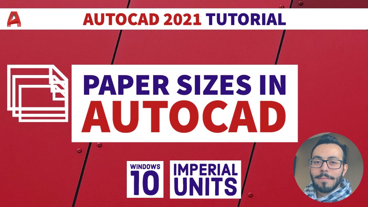 Как настроить размеры листа (макет) в Autocad | Учебное пособие по Autocad LT 2021