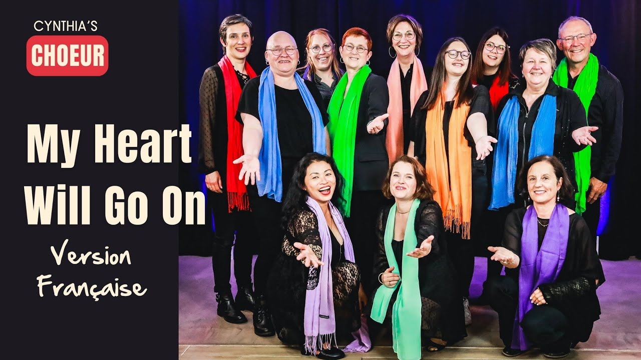 My Heart Will Go On - Céline Dion (Titanic) version française Cover Chorale Clée Vocal Adultes