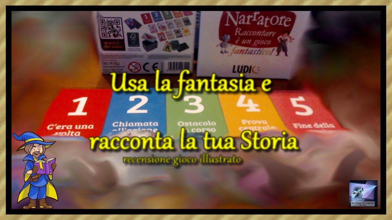 Recensione Gioco illustrato: Narratore: raccontare &egrave; un gioco fantastico