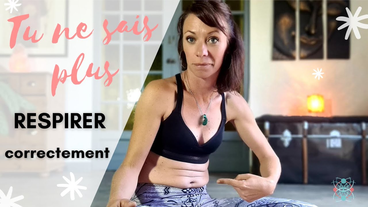 EXERCICE RESPIRATION abdominale. Comment respirer AVEC LE VENTRE ?
