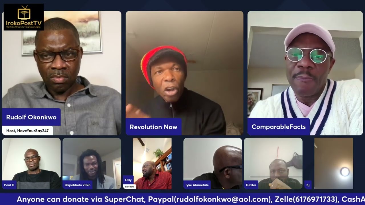 The $100 rant: Revolution now makes history on HaveYourSay247 with Rudolf Okonkwo