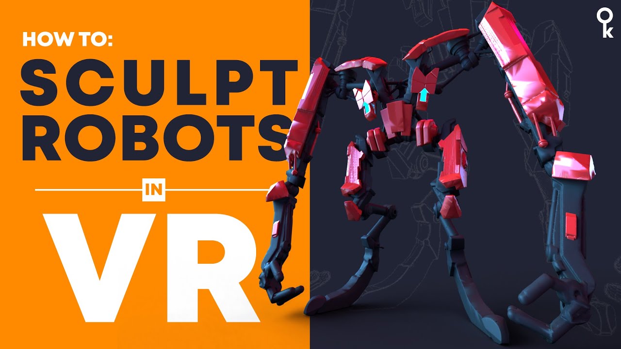 Sculpting Robots in VR using Adobe Medium