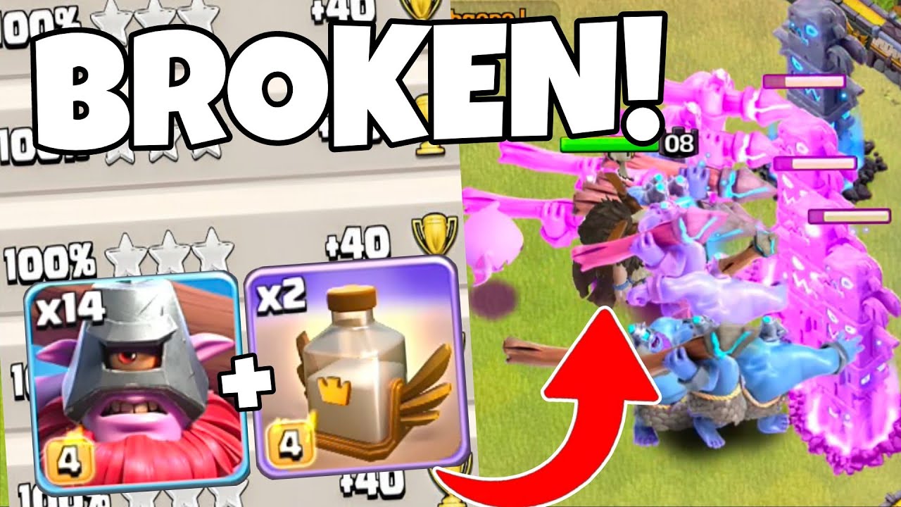 Pro Players Are Dominating Legend League With This x14 Throwers Strategy - Clash of clans 