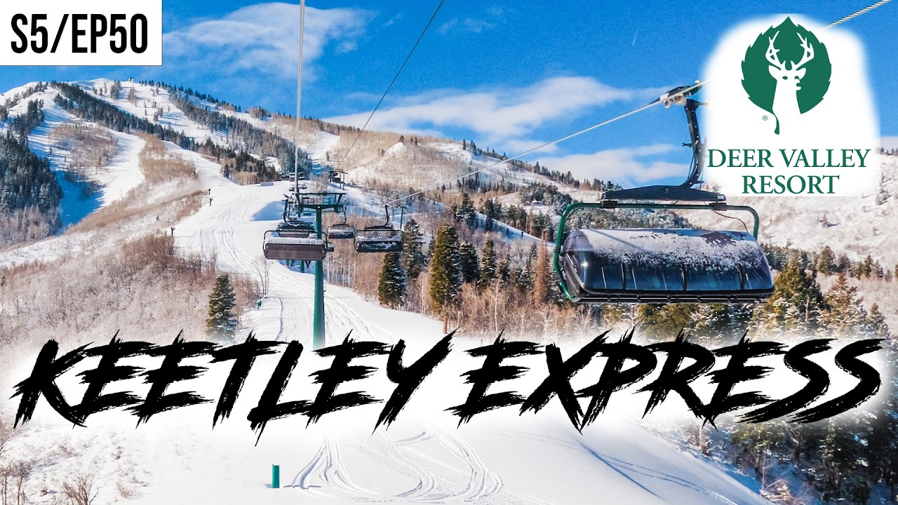 НОВЕЙШИЙ КРЕСЕЛЬНЫЙ ПОДЪЁМНИК и ТЕРРИТОРИЯ в Дир-Вэлли! - Keetley Express