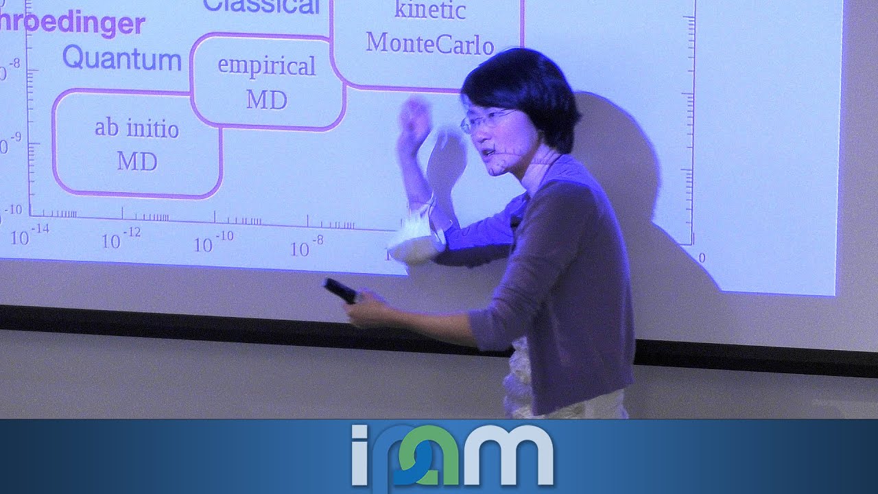 Qin Li - Multiscale inverse problem, from Schroedinger to Newton to Boltzmann - IPAM at UCLA