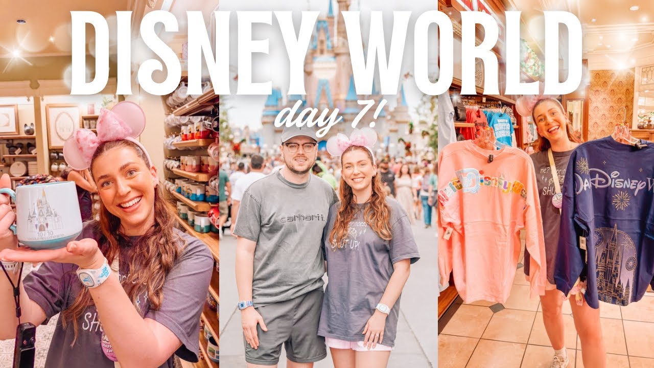 DISNEY WORLD VLOG! ✨ DAY 7 | Magic Kingdom & Epcot!🐭Beak and Barrel🏴‍☠️Tianas👑Luminous🎆