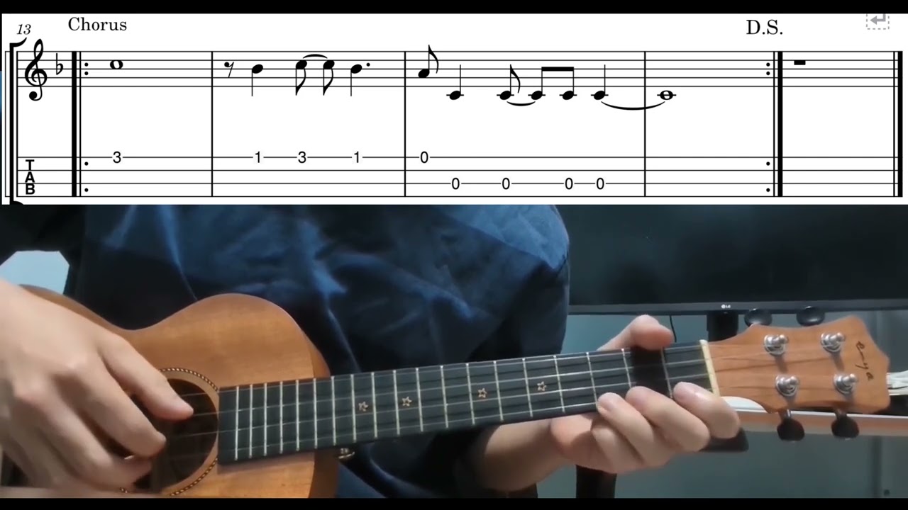 The Lion Sleeps Tonight (The Tokens) - Easy Beginner Ukulele Tabs With Playthrough Tutorial