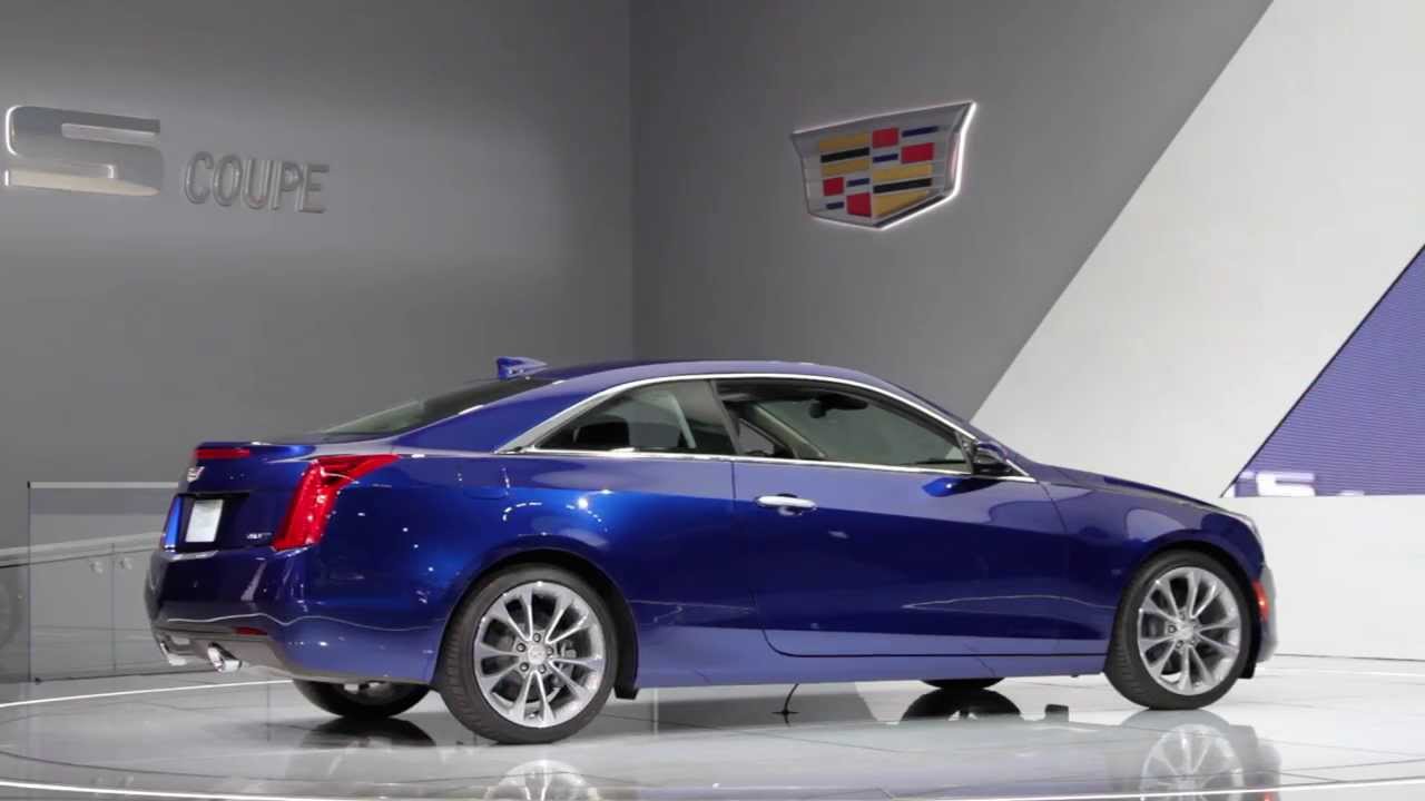 2015 Cadillac ATS 2.0T Coupe - Up Close & Personal - 2014 Detroit Auto Show