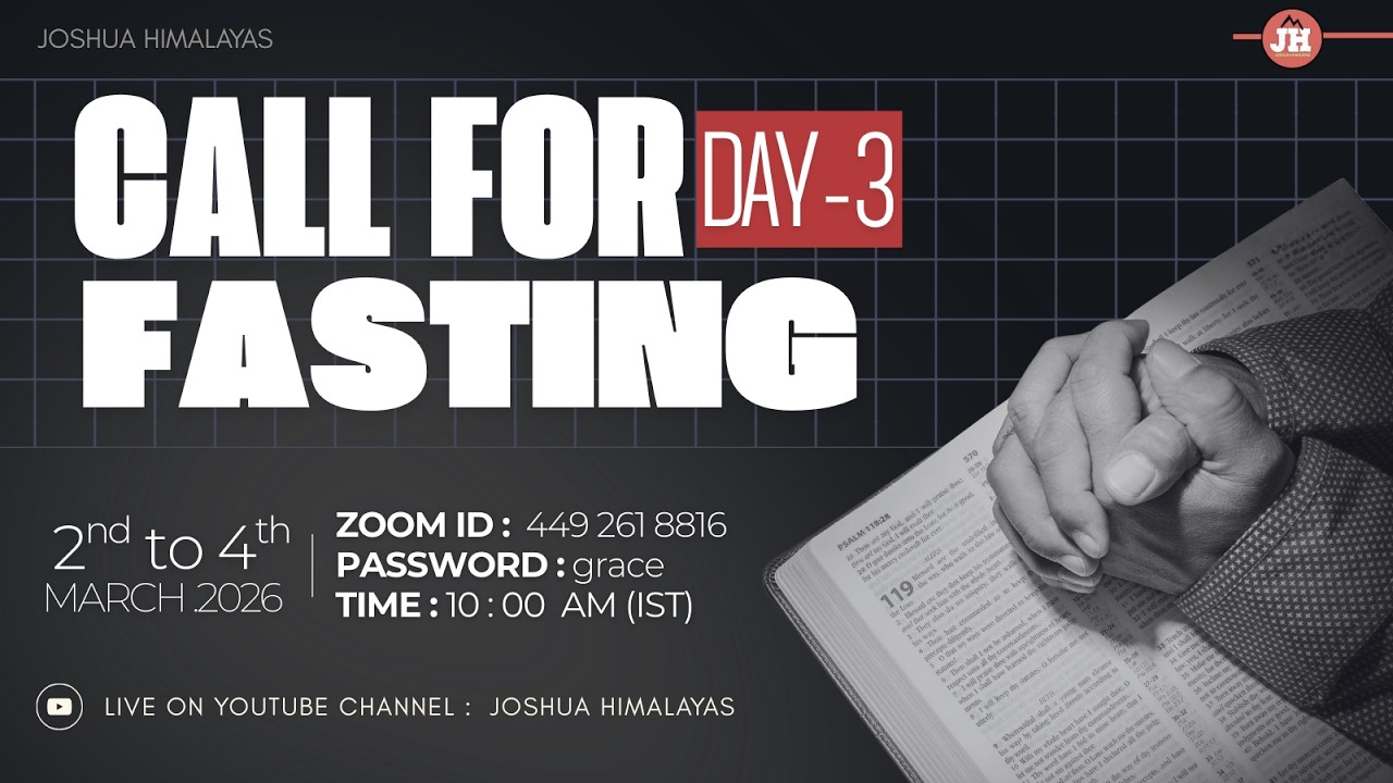 4th March 2026 II Fasting Day - 3 II LIVE