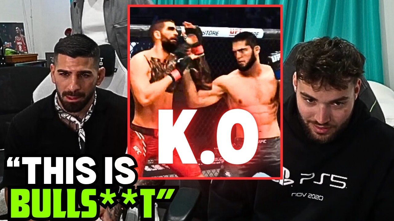 Ilia Topuria CRASHES Out After Getting Knocked Out By Islam Makhachev In A UFC Game