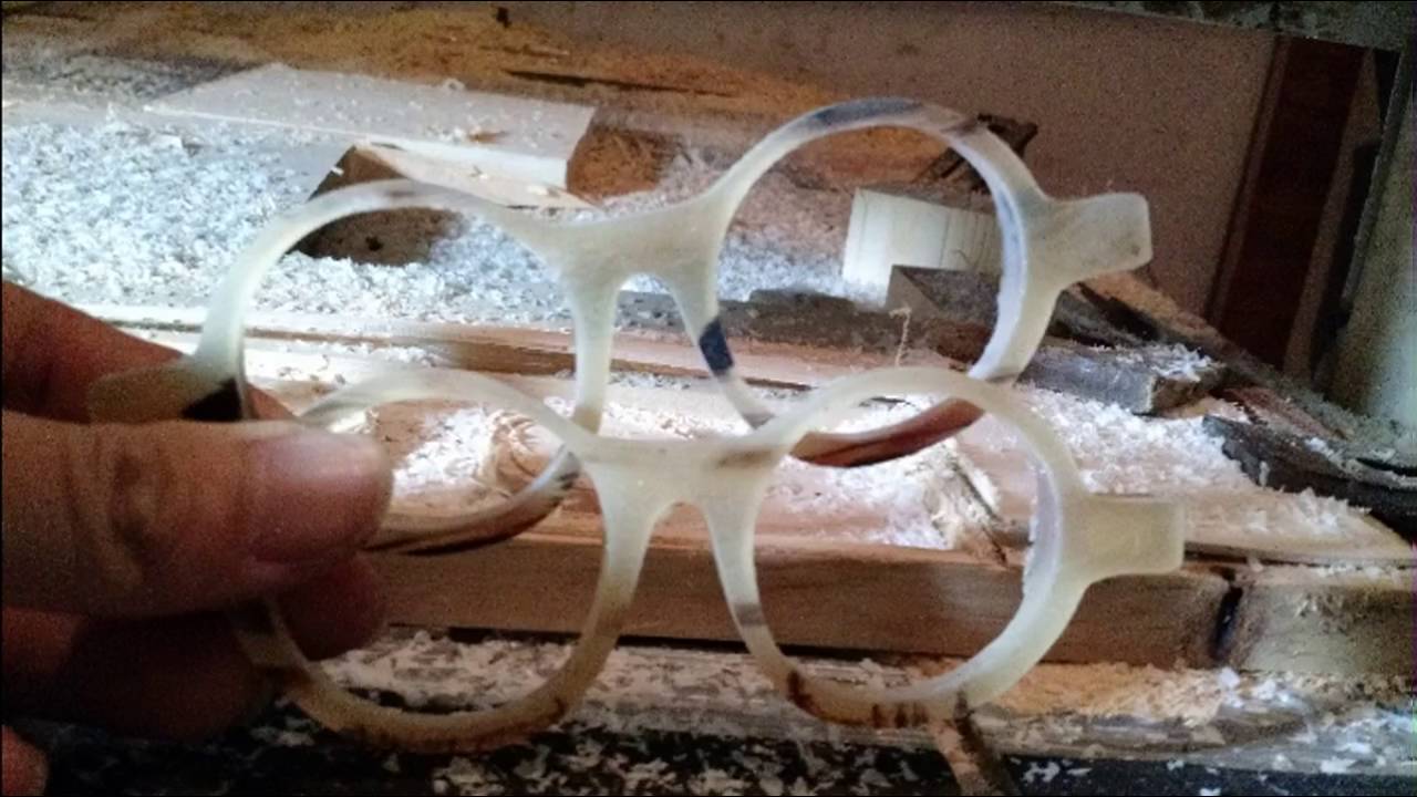 how to handmade glasses of OX horn