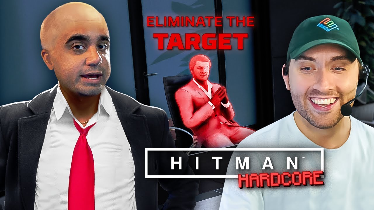 Squeex plays HARDCORE Hitman with Atrioc!