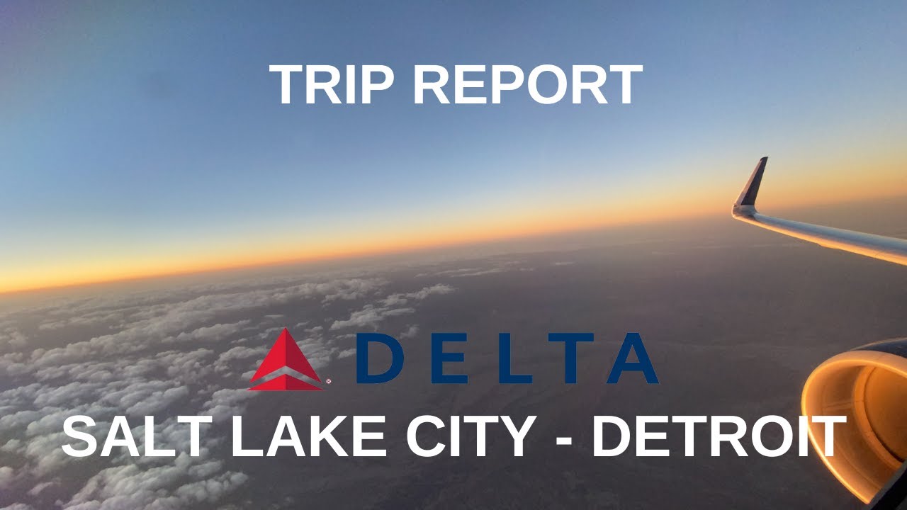 TRIP REPORT | Salt Lake City (SLC) to Detroit (DTW) | Delta Air Lines | A321-211 | First Class