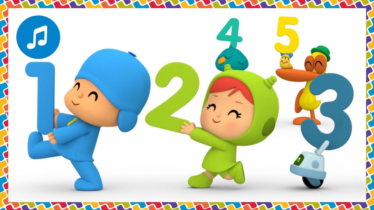 🔢🎶 NUMBERS SONG 🔢 🎶 | Nursery Rhymes & Baby Songs - Pocoyo