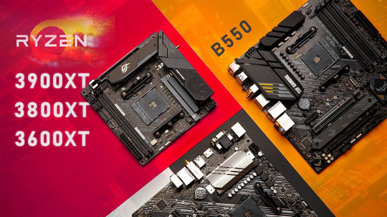 AMDomination - NEW Ryzen 3000XT CPUs and B550 Motherboards Explained!