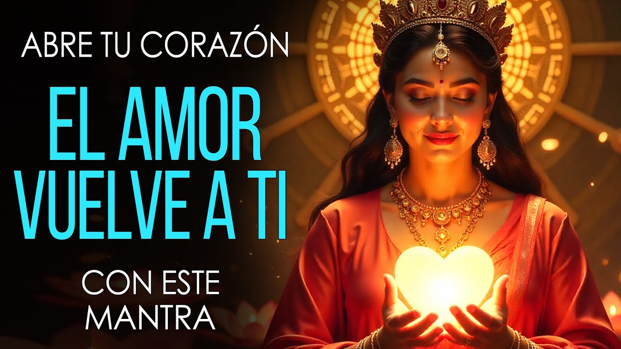 SANA TU CORAZÓN HERIDO 💔 MANTRA PARA SOLTAR EL DOLOR Y ATRAER AMOR REAL A TU VIDA 💖