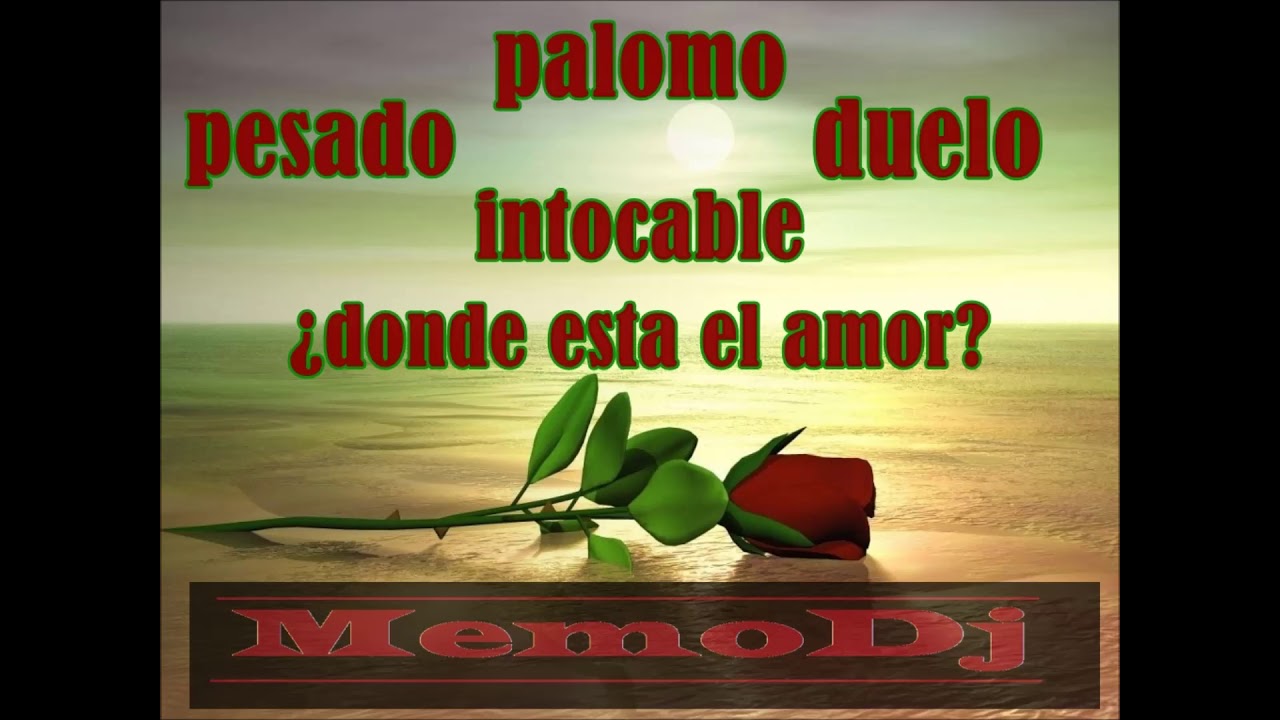 PARA ADOLORIDOS MIX PESADO PALOMO INTOCABLE DUELO