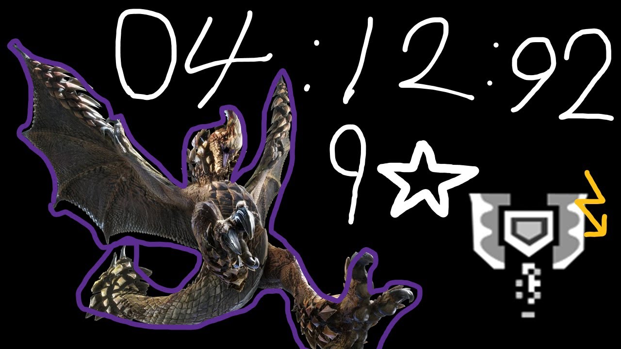 9★ 역전 셀레기오스 차지액스 04:12:92, 9★ Tempered Seregios charge blade 04:12:92