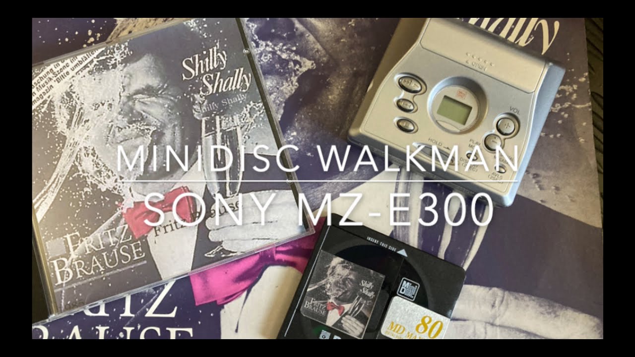 Sony MZ-E300 - MD Walkman - ODER: Wie bekomme ich eine Schallplatte auf eine MiniDisc - MiniDisc 2