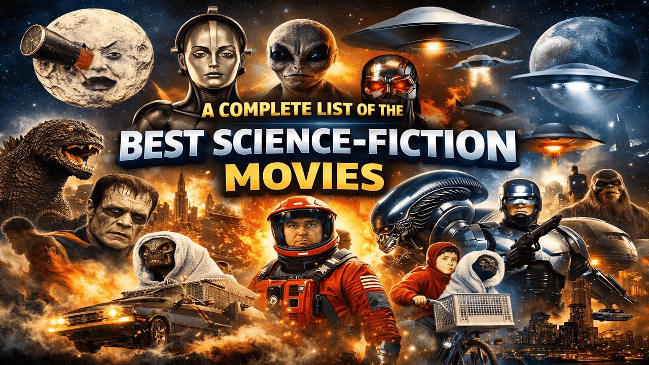 A Complete List of the Best Science-Fiction Movies