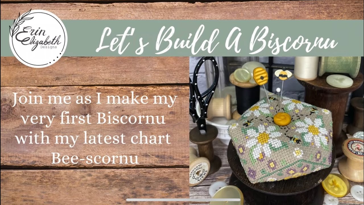 Let's build a Biscornu pin cushion