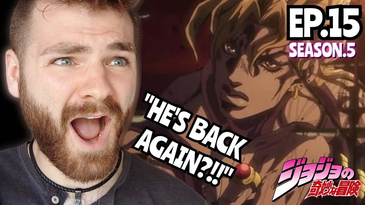 DIO THE EVIL MASTERMIND?!!! | JOJO'S BIZARRE ADVENTURE *PART 6* EPISODE 15 | (S5 EP:15) REACTION!