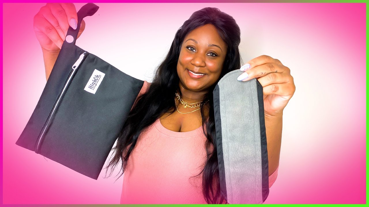 High Oh Reusable Cloth Charcoal Bamboo Period Pads | Testing and Review