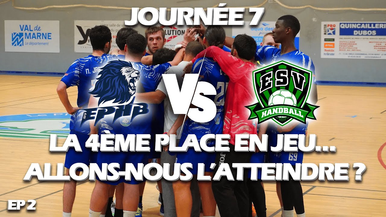 J7: LA 4ÈME PLACE EN JEU !? 👀 EP 2 #ProjetRégion #EPHB #Handball