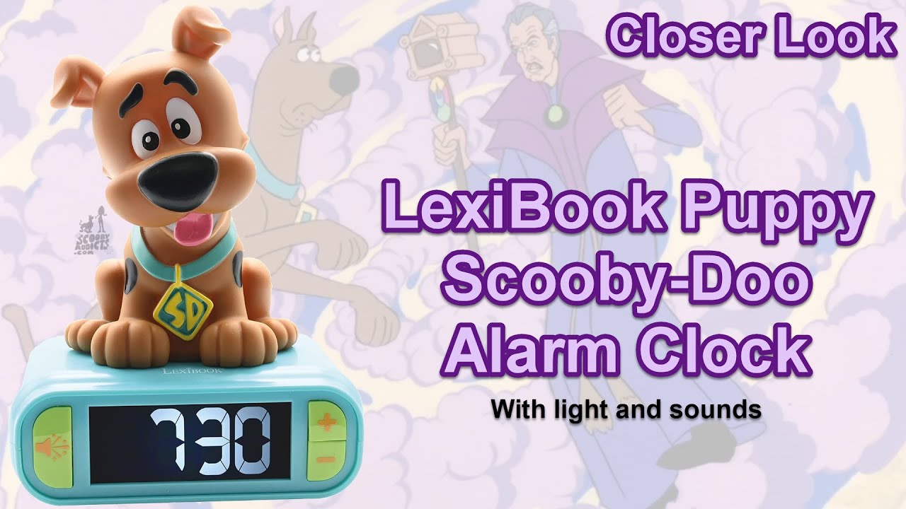 Scooby-Doo Alarm Clock with Nightlight & Sound - Closer Look