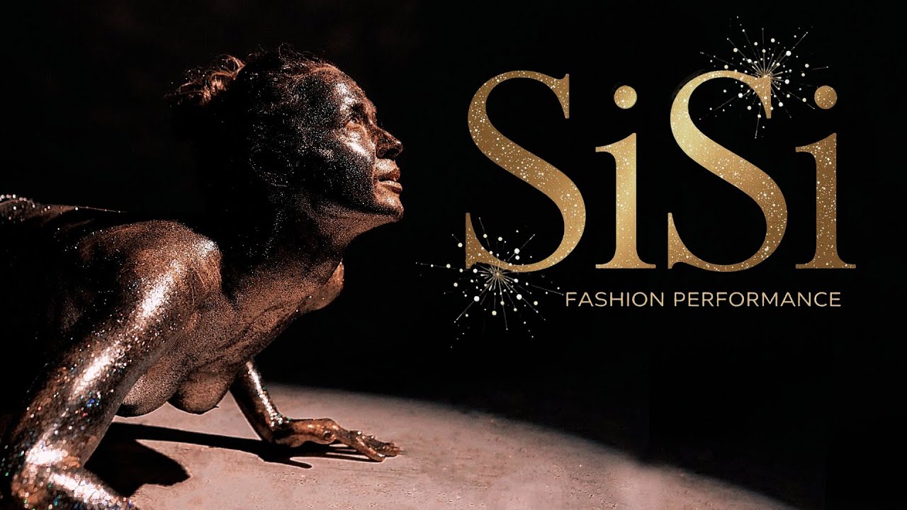 SiSi Fashion Performance 2025 | Newspaper Glam Editorial | Monochrome Catwalk Dance & Art Show 27.2