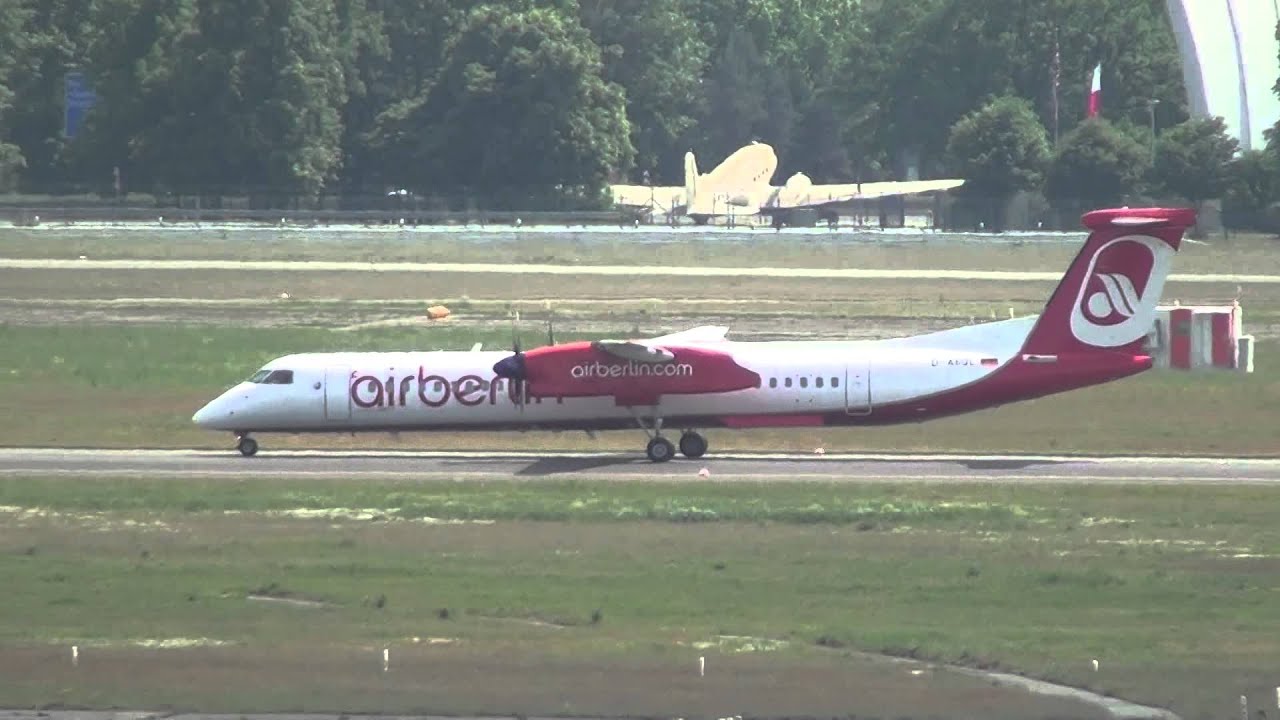 Air Berlin DashQ 8 D-ABQL Taxing at Frankfurt am Maim FRA