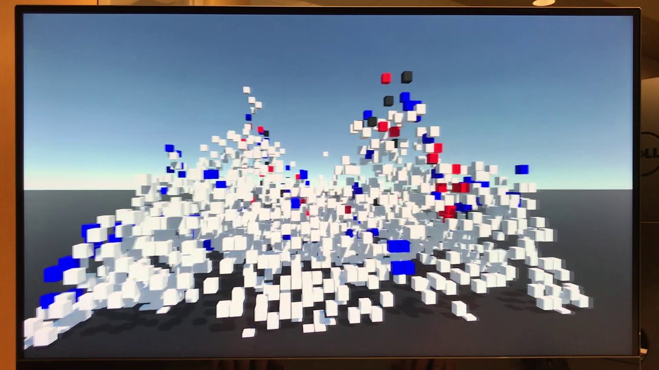 50x50 3D Cellular Automata w/ Height Switches