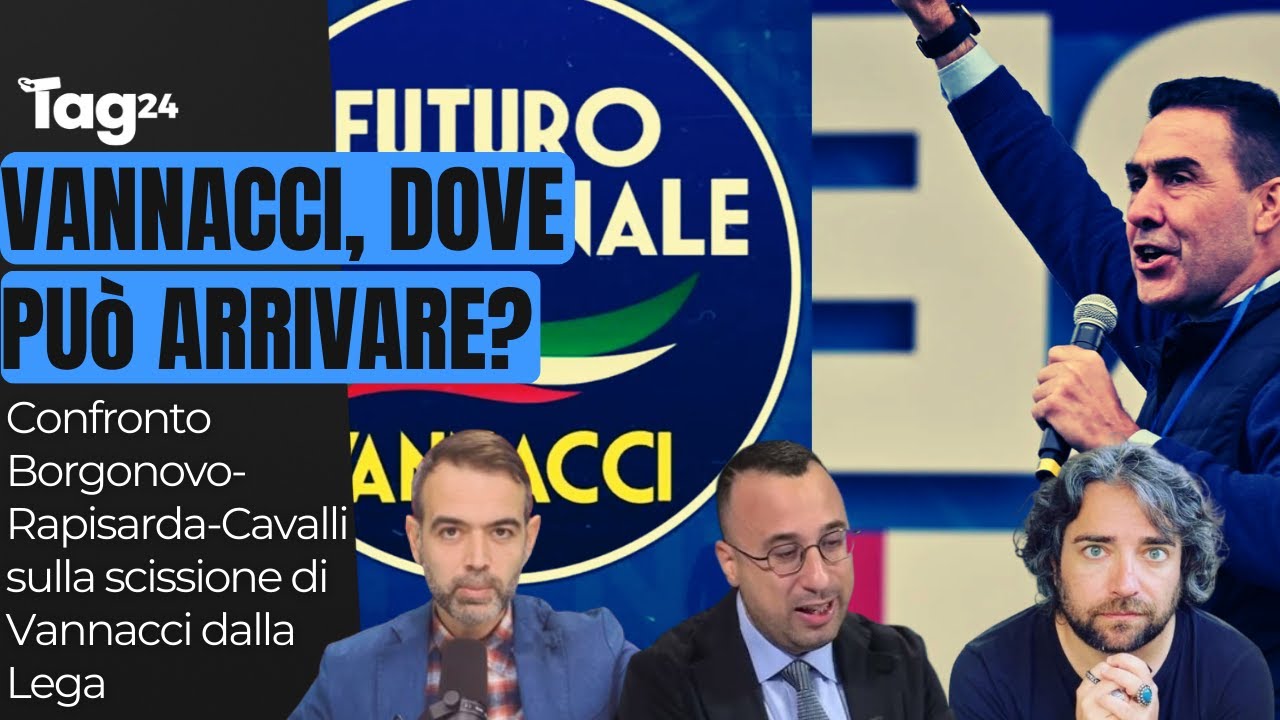 Vannacci dove può arrivare da solo? Dibattito Borgonovo-Cavalli-Rapisarda