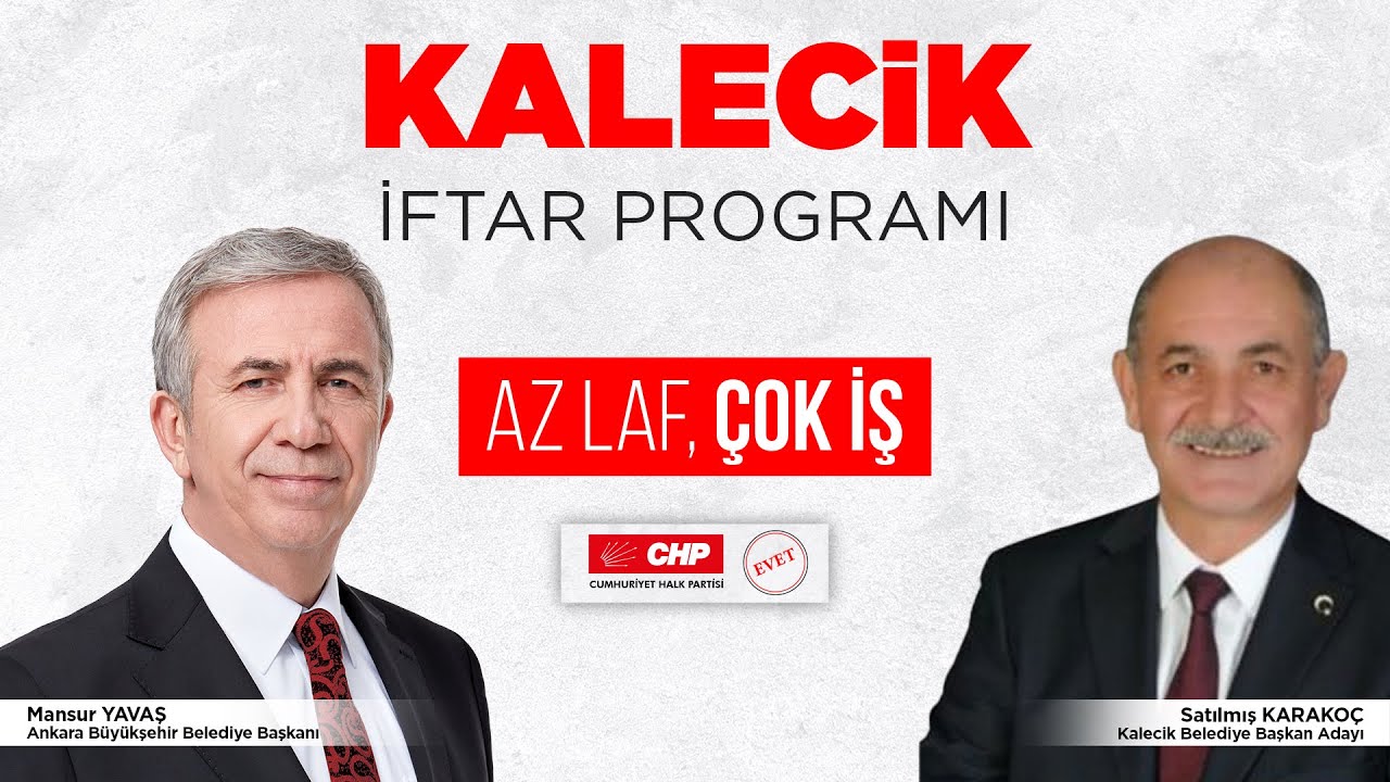 KALECİK İFTAR PROGRAMI